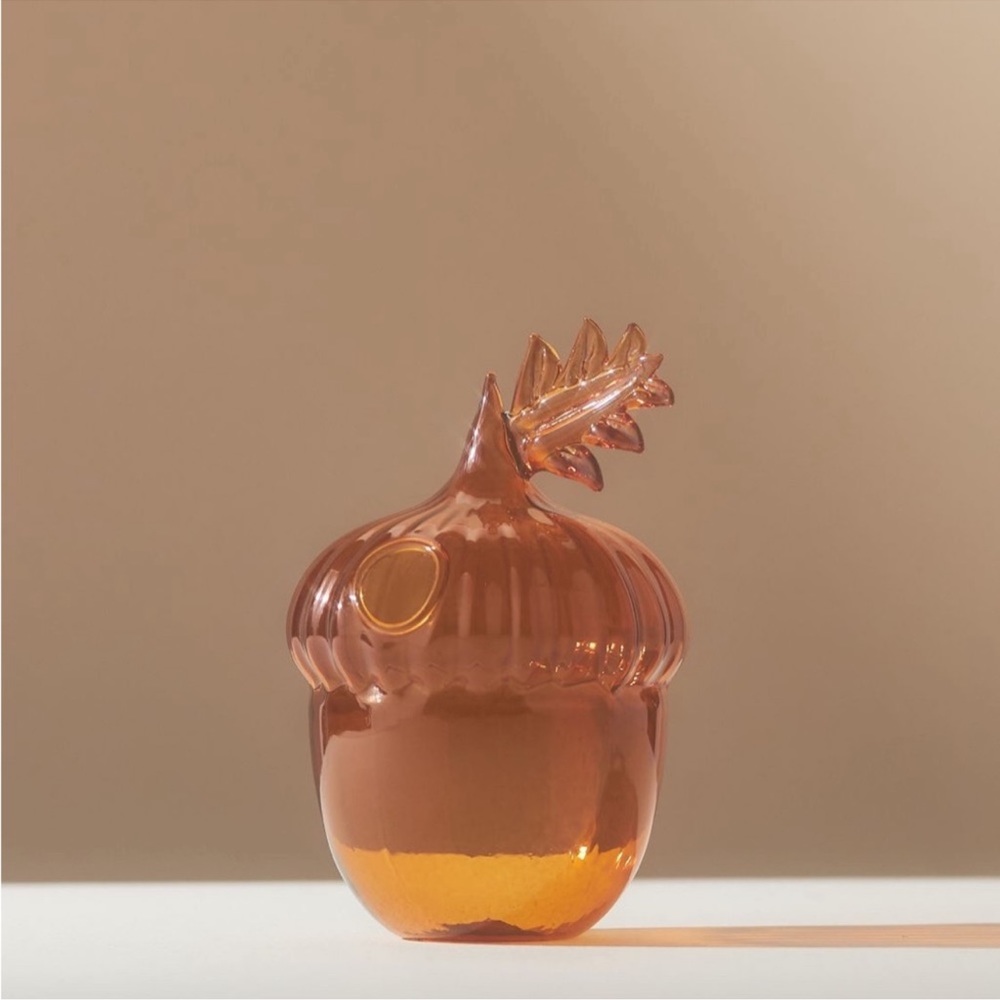 Anthropologie Autumn acorn bud vase